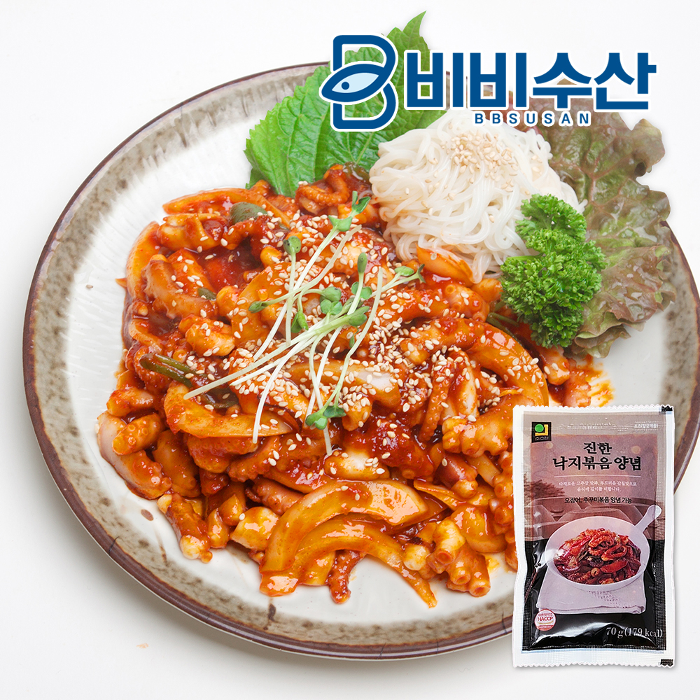 비비수산 깨끗하게 손질된 절단 낙지 500G 이미지 6