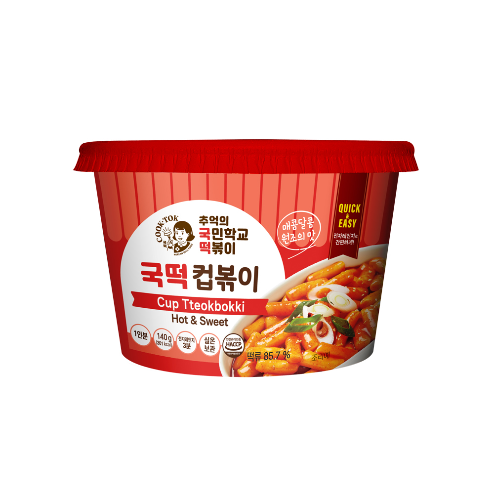 국떡 컵볶이 오리지널 140g, 1개 - 상세 이미지 2