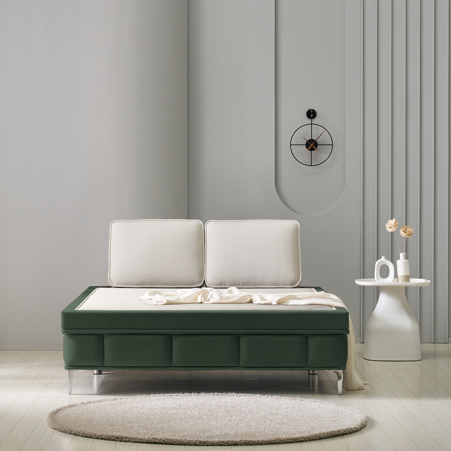 가보건강침대 황토 세라믹볼 세라믹스 돌침대 헤드리스 평상형 퀸 Q데이지SE