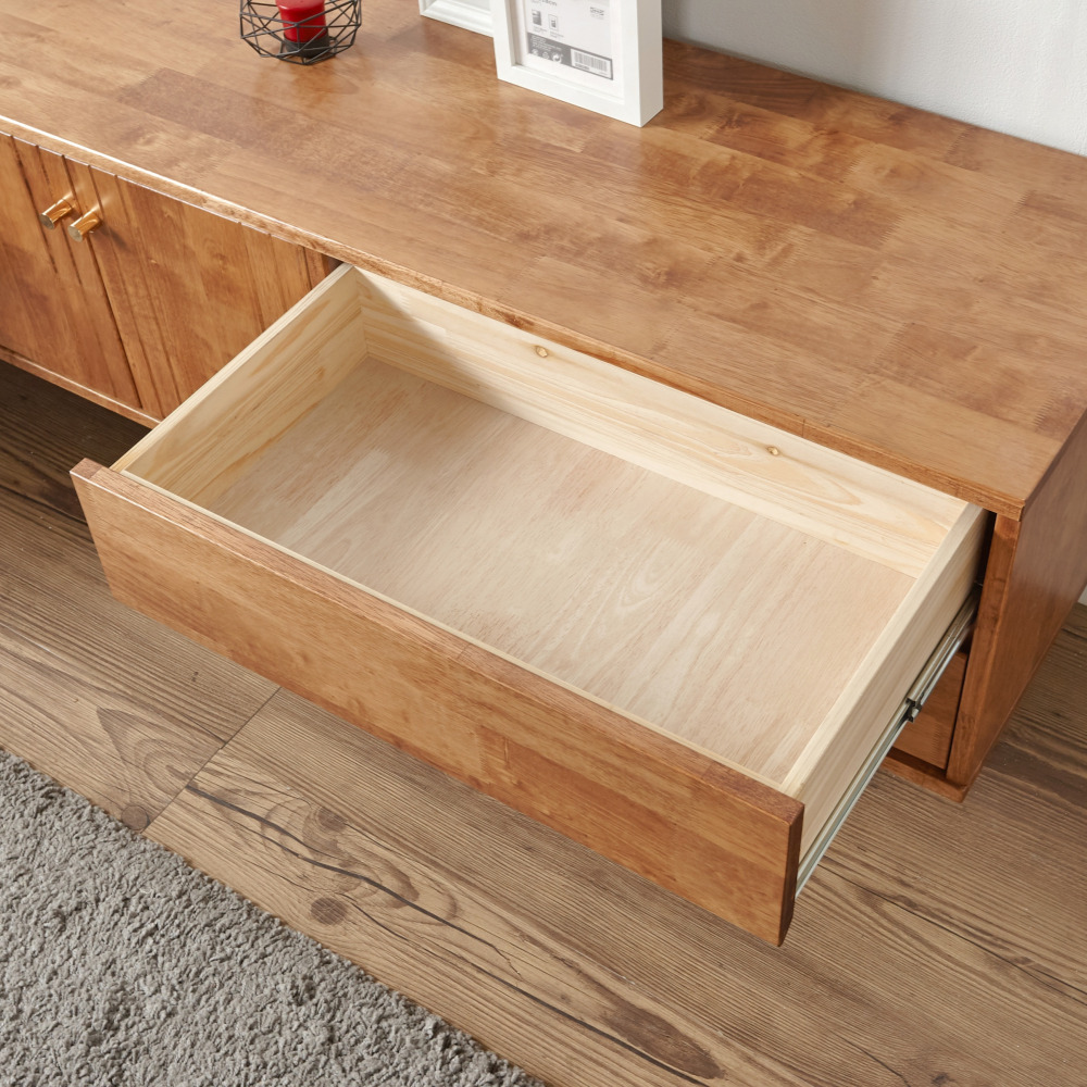 카본 1800 75인치 85인치 티비장 북유럽원목거실장 tv다이서랍장