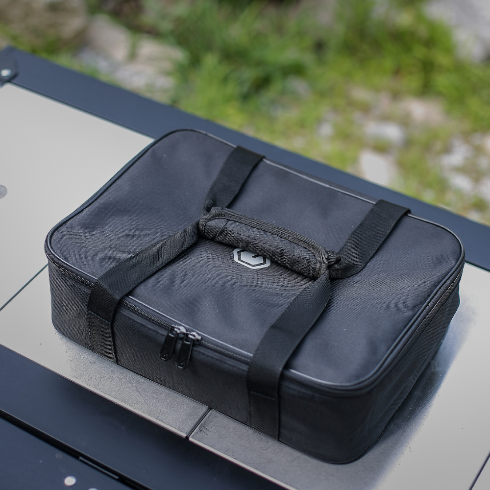 꾸버스 IGT 3WAY 화로대 훈제박스 SET 캠핑 바베큐그릴 접이식 휴대용 이중연소 불멍