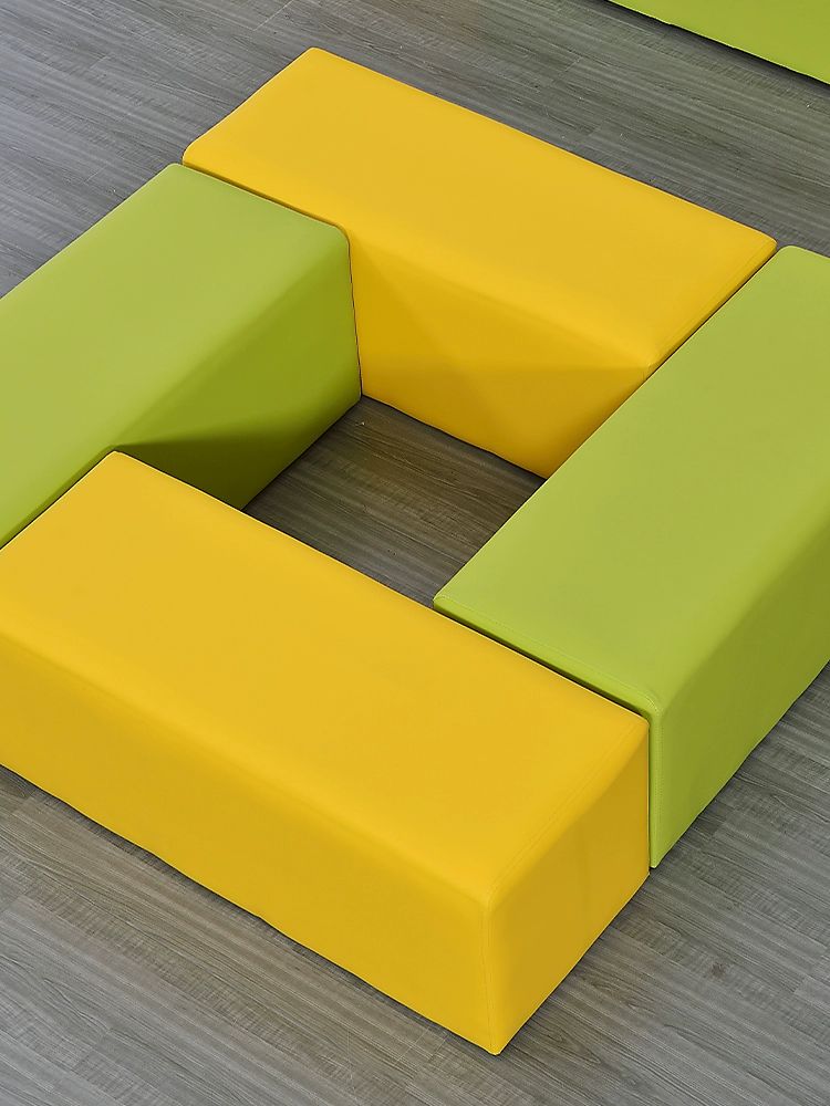 코너 엘리베이터 의자 부채꼴 어르신 벤치 쇼파 노인 부드러운 패널 긴 1.8mx30x30 - 상세 이미지 4