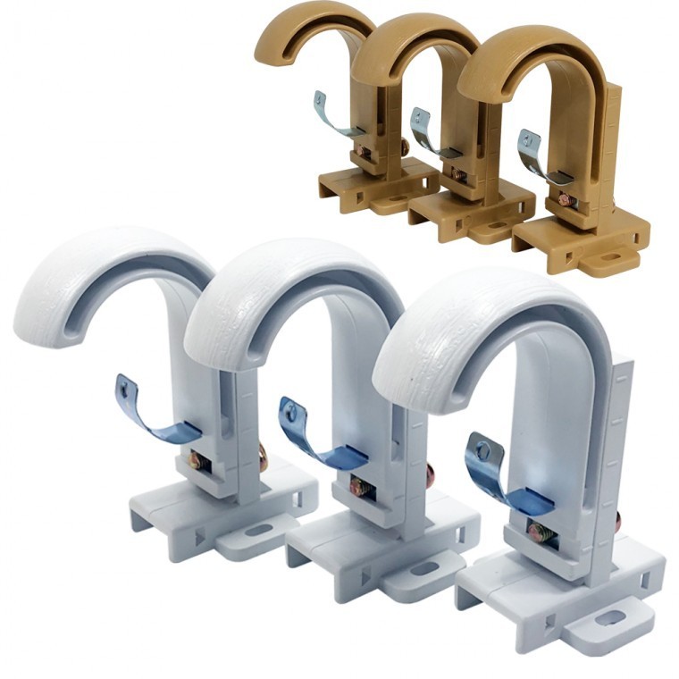 브라켓2단 2단커튼브라켓 커튼봉걸이