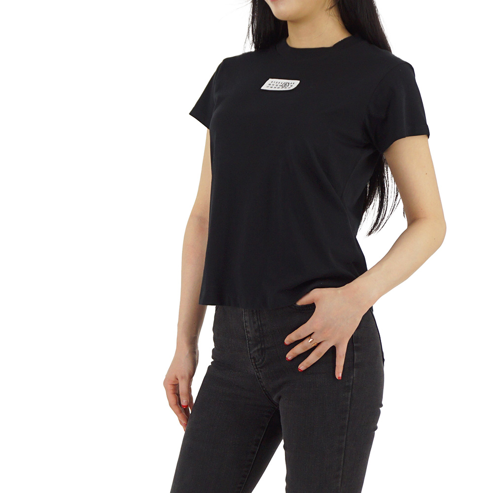 25SS MM6 메종마르지엘라 누메릭 반팔 티셔츠 블랙 S52GC0327S24312 900 - 상세 이미지 2