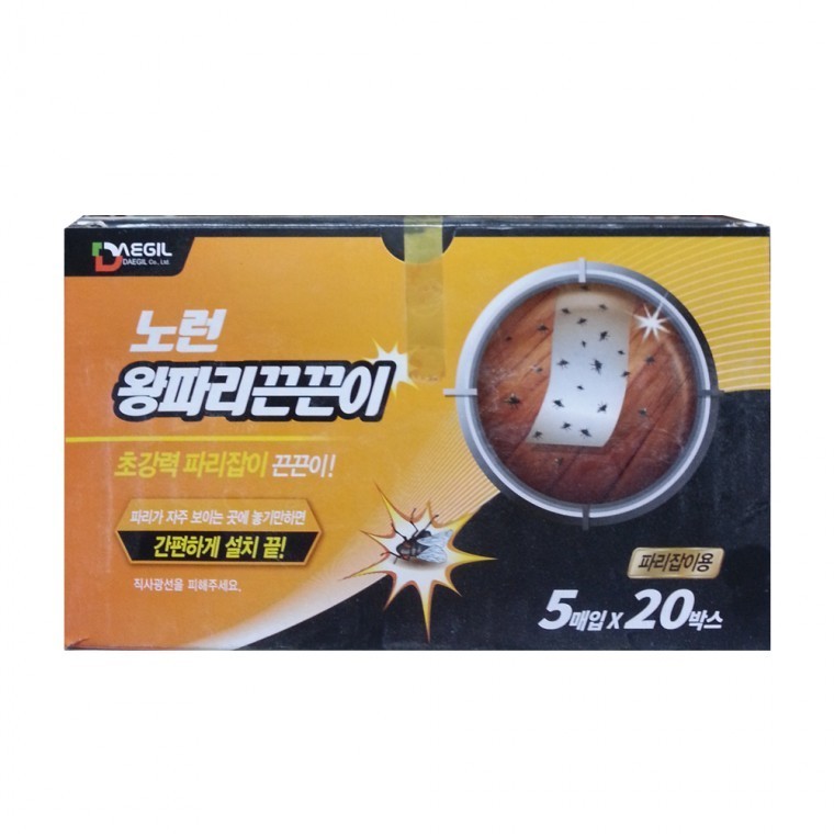 노런 왕파리끈끈이 파리약 - 메인 이미지