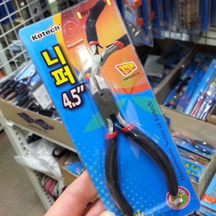 강력니퍼 펜치류 플라스틱니퍼 - 상품 이미지