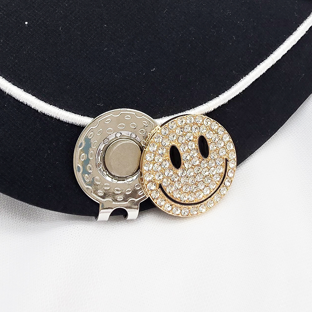 큐빅 스마일 골프 볼마커 자석 골프 볼마크 이미지 3