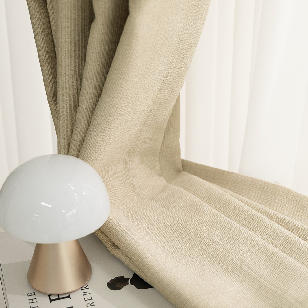 아라크네 벨로르 발수 항균 형상기억 암막커튼 파스텔 거실 핀형 150x170