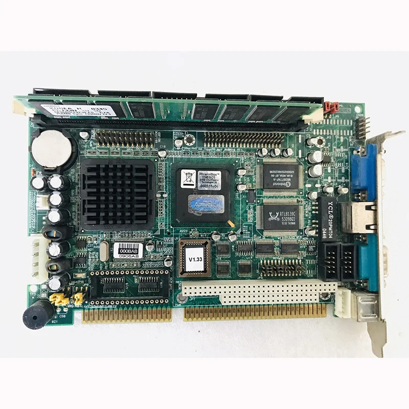 어드밴텍 PCA-6753 RevISA 절반 길이 카드 산업제어 장비 기계 마더보드 A2 PCA-6753F
