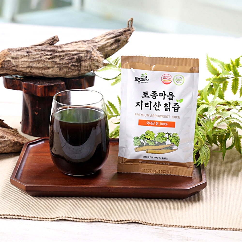토종마을 지리산 칡즙 2개월분 60포 국내산 야생 생칡즙 100% 칙즙 칡원액 - 상세 이미지 3