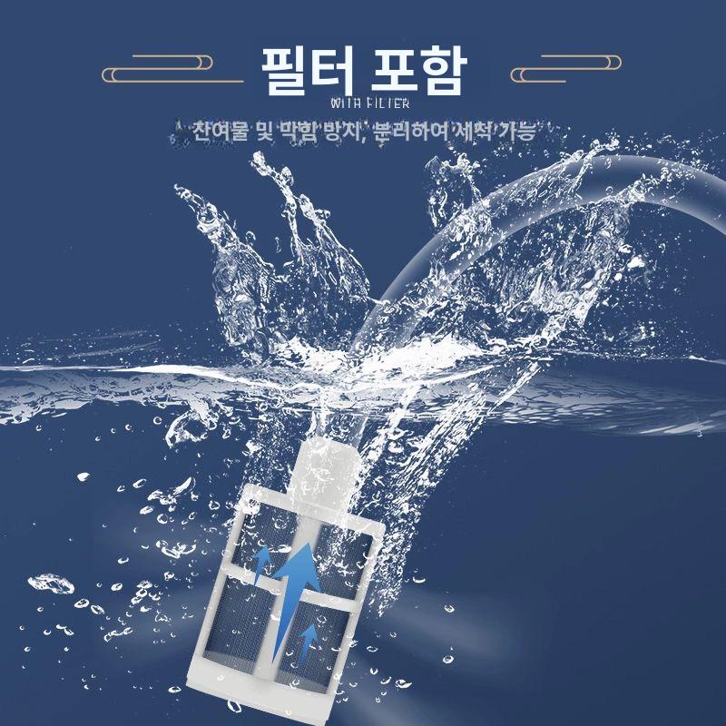 소형 워터펌프 가정용 지하수 물펌프 잠수정 온수기 12v2.5a 합계 3m - 상세 이미지 4