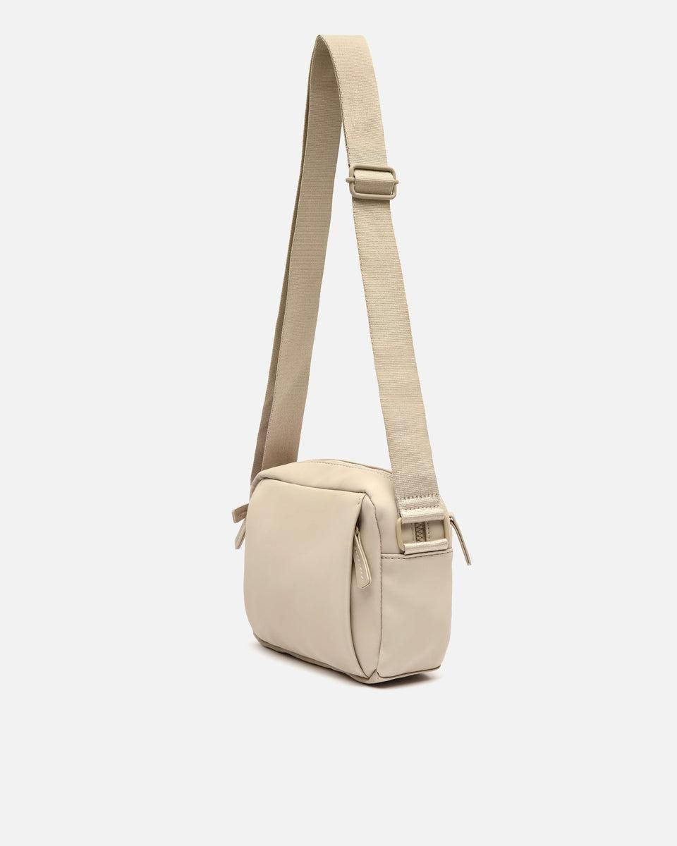 미사코 미니멀 새틴 나일론 베이직 숄더백 Daela-5100094117013 BEIGE - 상세 이미지 3