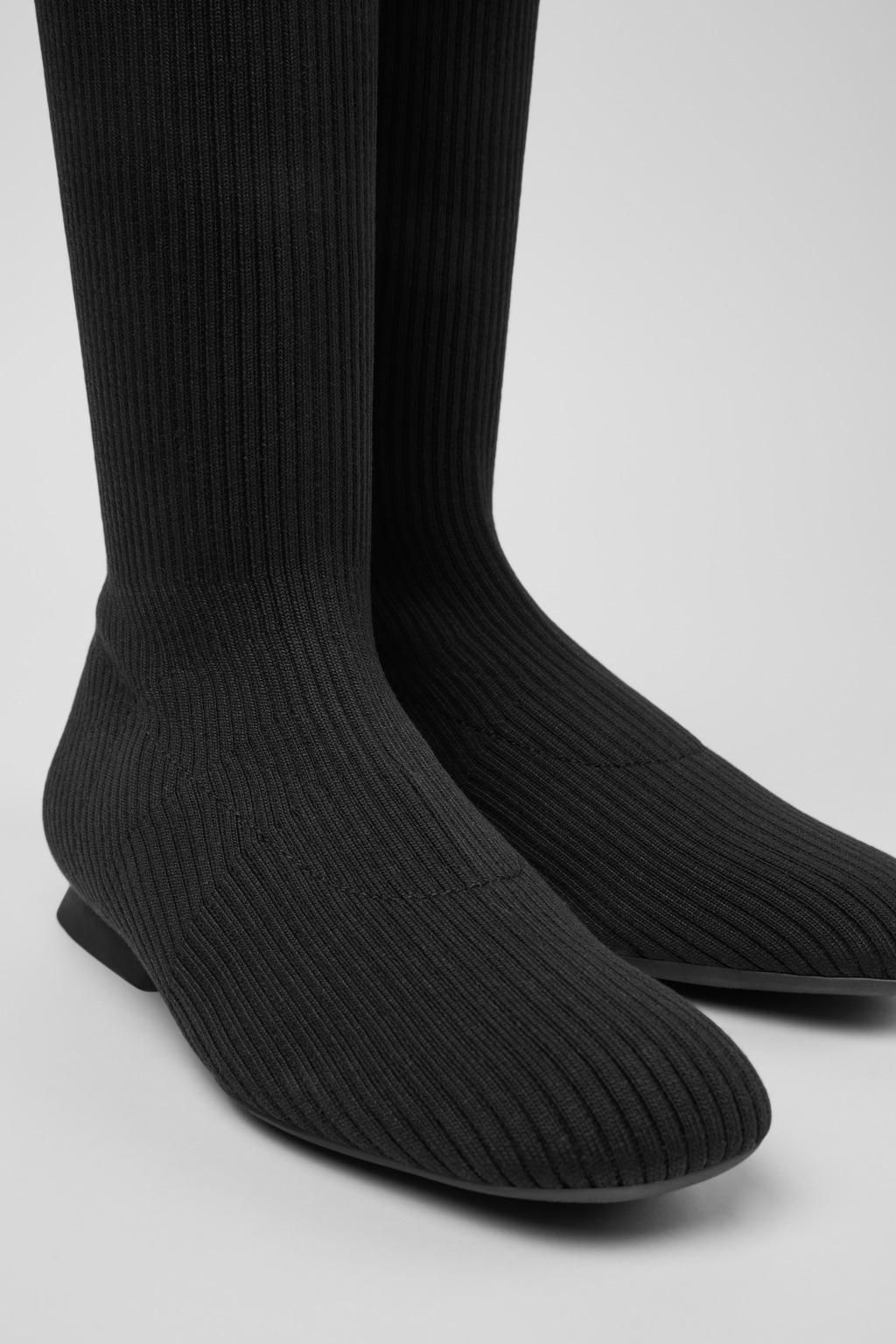 캠퍼 에코 테크니컬 블랙 텐셀 롱부츠 Casi Myra K400801-001 BLACK - 상세 이미지 2