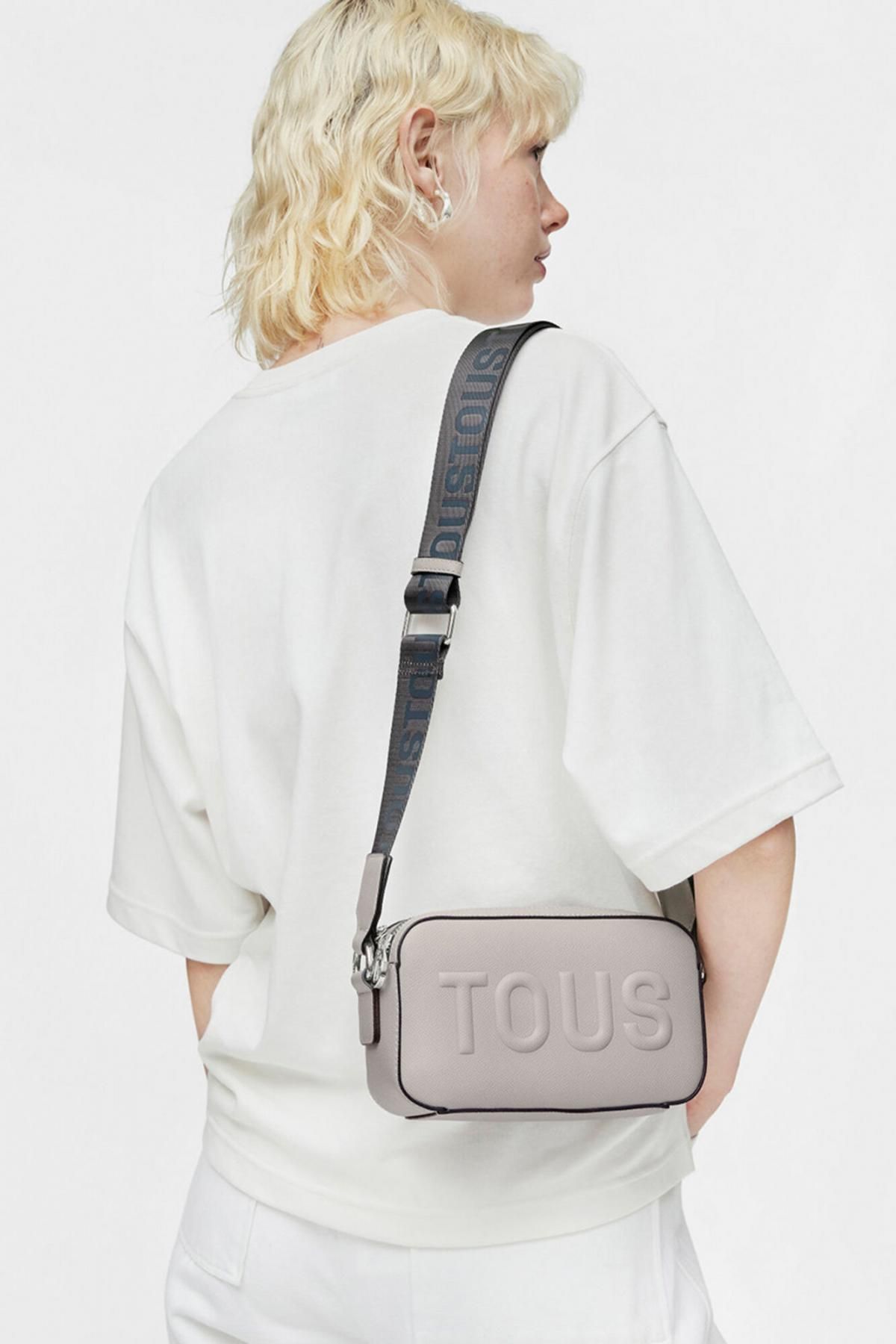 토스 TOUS 라루 뉴 리포터 숄더백 5510798 GRIS - 상세 이미지 3