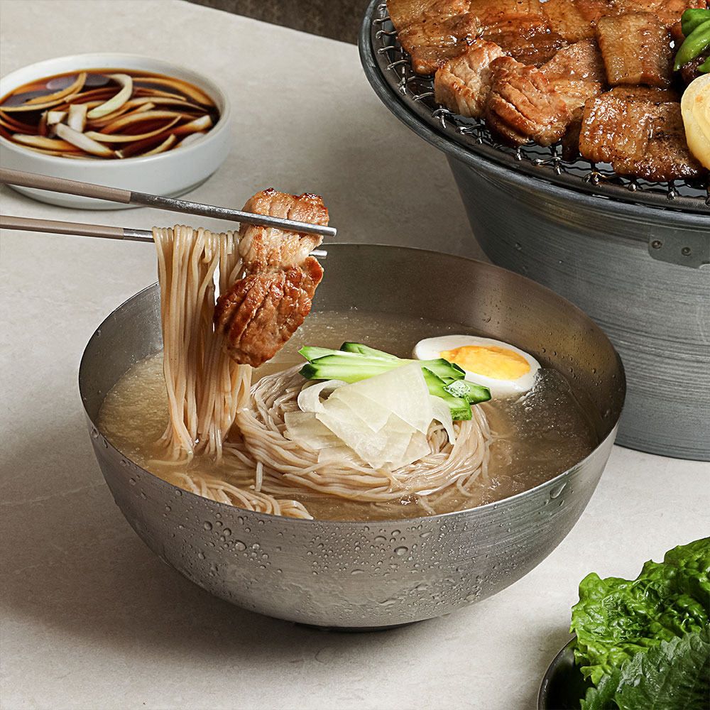 [리타엔] 새콤달콤 함흥냉면 5인분 + 광양식 이가네 왕구이  600g (3~4인분) - 상세 이미지 2