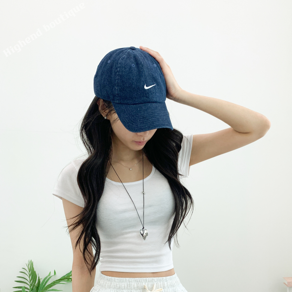 나이키 청모자 데님 러닝 볼캡 캡 모자 - 상세 이미지 5