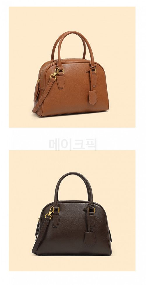 여성 클래식 소가죽 필로우백 대용량 토트백 데일리 미니멀리스트 숄더백 고급스러운 착용감 가벼운 외출용 - 상세 이미지 5