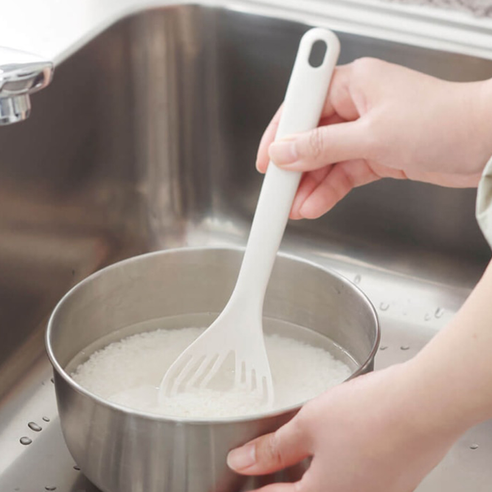 일본 마나 쌀씻는주걱 쌀 세척기 세척봉 스푼 - 상품 이미지