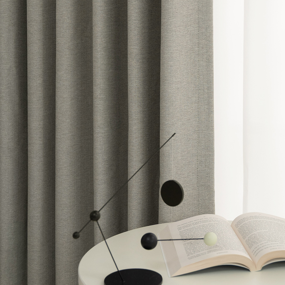 아라크네 벨로르 발수 항균 형상기억 암막커튼 파스텔 거실 핀형 150x170