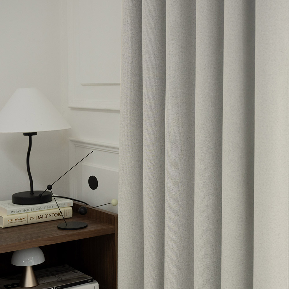 아라크네 누아르 형상기억 양면 100% 암막커튼 거실 핀형 150x170