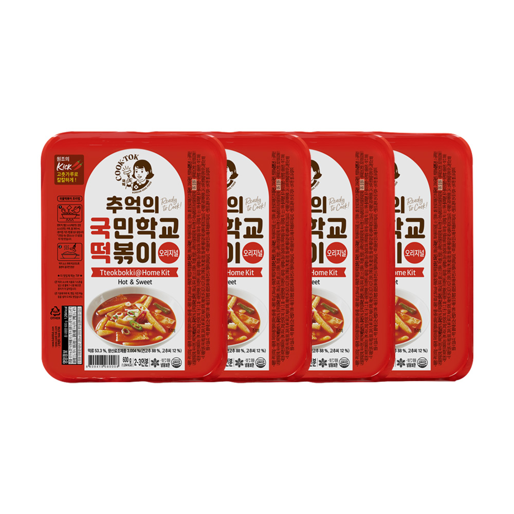 국떡 오리지널 떡볶이(4팩)