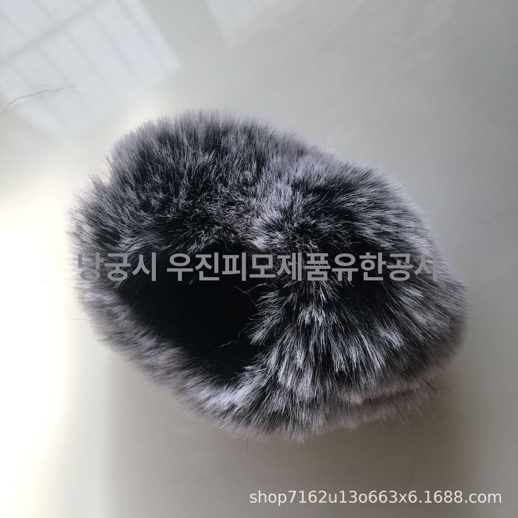 ZOOM H1N H1 크 방풍 커버 크커버 무선크 무선노래방크 밴드형 그레이 국제공용 짧은 털 그레이 검정+흰색 팁 - 상세 이미지 2
