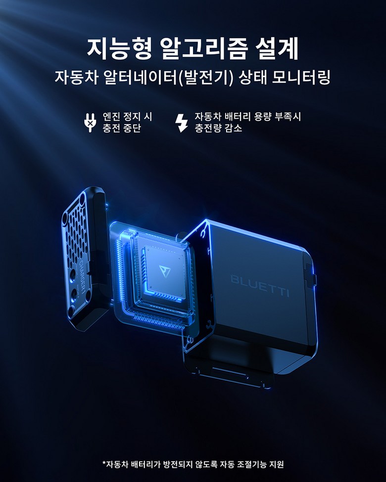 블루에티 주행 충전기 이동형 시거잭 Charger 알터네이터 파워뱅크 보조 배터리 호환 이미지 6