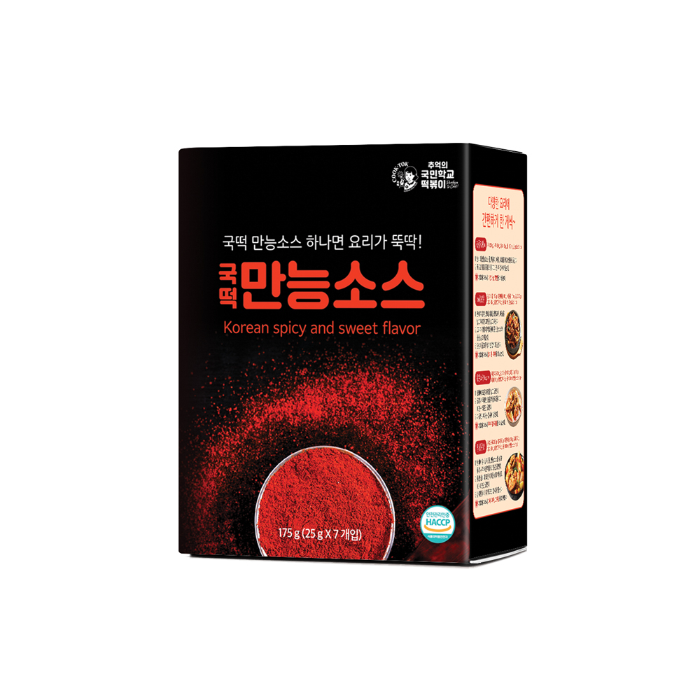 (신제품) 국떡 만능 소스 25g x 7개입 - 상세 이미지 2