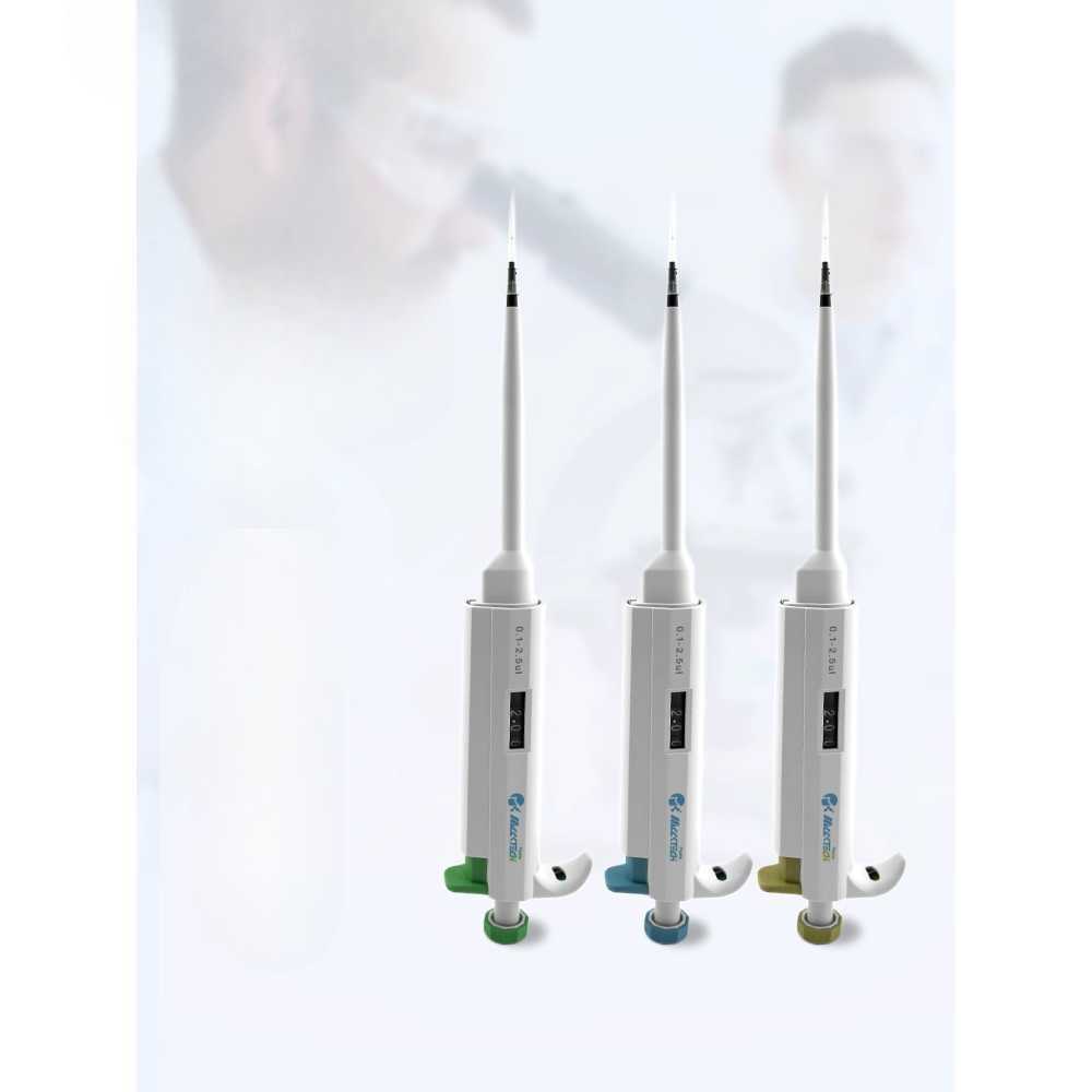 오토 피펫 자동 정밀 측정 실험실용 마이크로 샘플링 M7 10ul 정량 피펫 - 상세 이미지 4