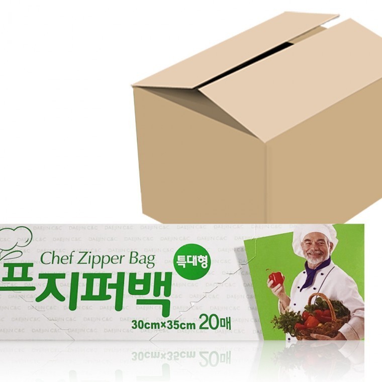 지퍼백1박스 지퍼백특대형 위생봉투 - 메인 이미지