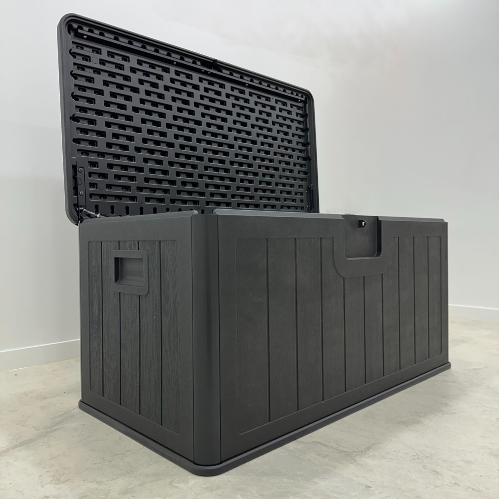 탄탄집 야외 데크박스 대용량 방수 수납함 택배 보관함 (블랙/화이트/브라운)