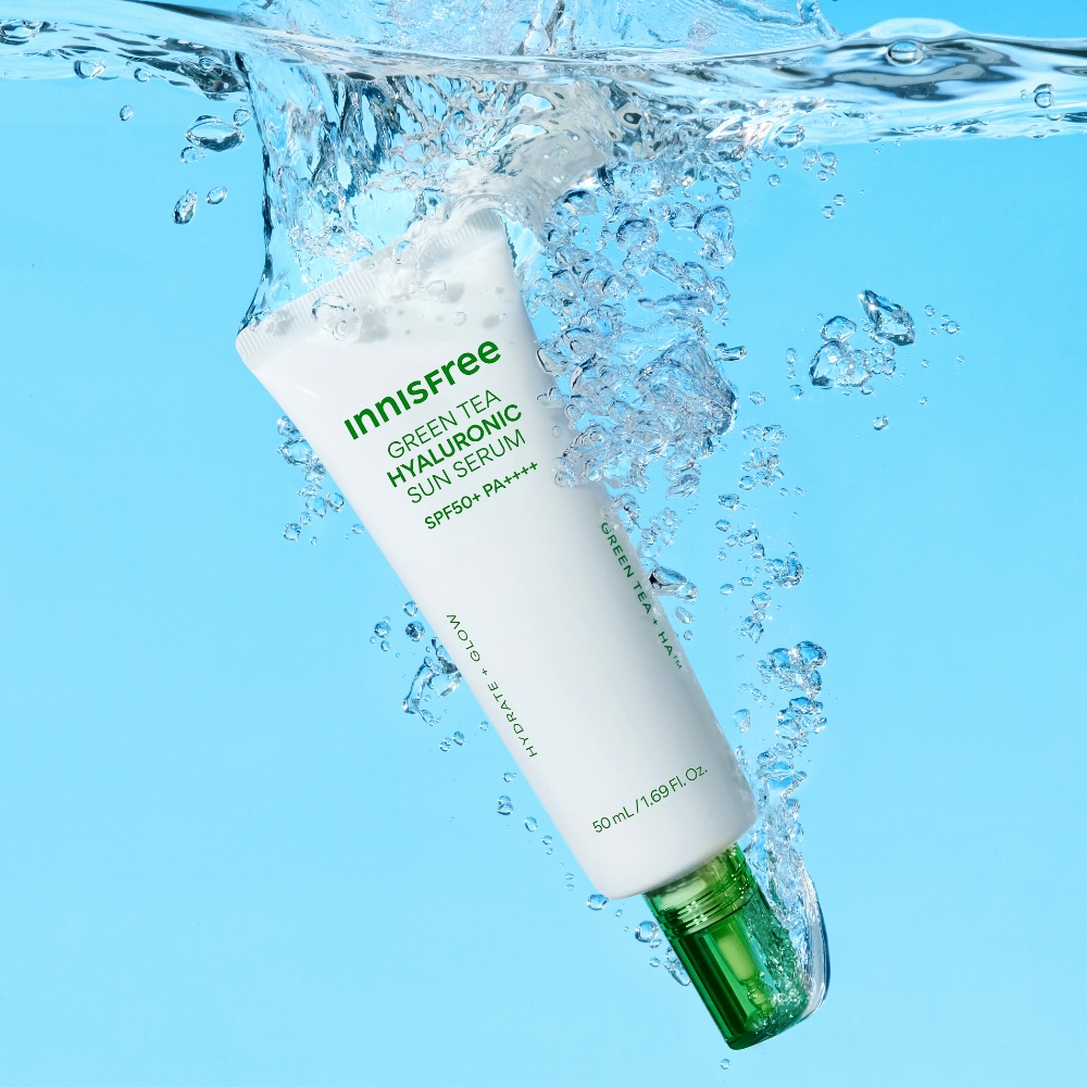 이니스프리 그린티 히알루론산 진정 수분 선세럼 SPF50+ PA++++ 50ml, 1개 - 상세 이미지 3
