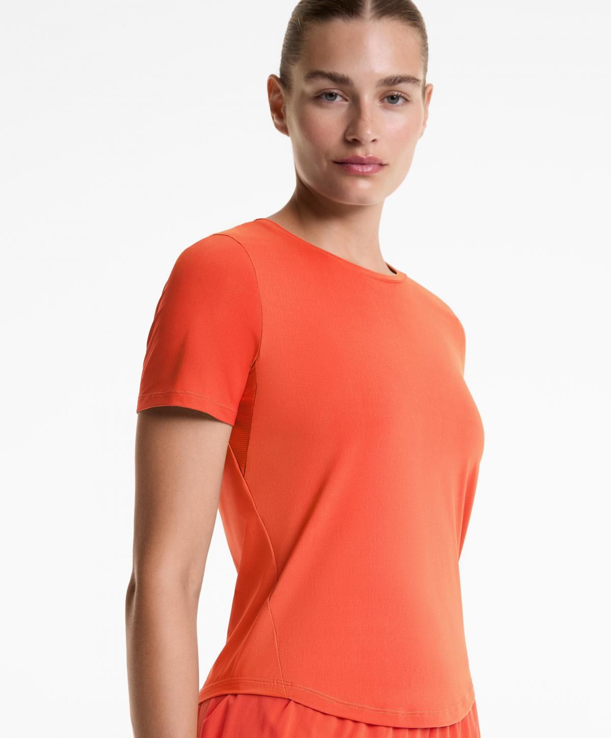 오이쇼 오렌지 테크니컬 기능성 반팔 티셔츠 3120/971 BRIGHTORANGE - 상세 이미지 4