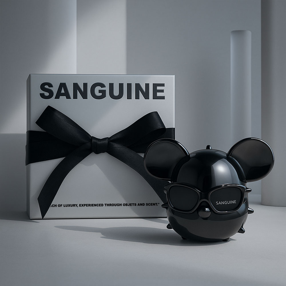 생귄 베톰 페이스 차량용 방향제 새차선물 카디퓨저 남친선물 추천 명품 블랙크롬 No Map