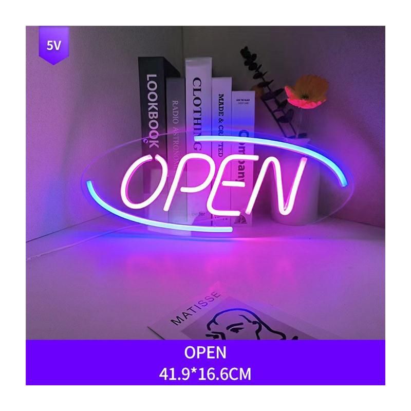 네온사인 오픈 LED 간판 개업 개업선물 식당 조명 가게 영업중 선물 - 상세 이미지 4