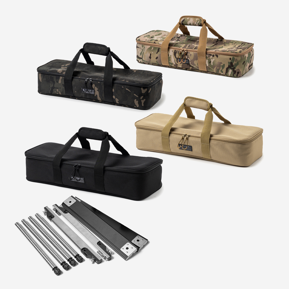 디얼스 코듀라 세퍼레이트 IGT가방 2유닛 쇼트 CORDURA Separate IGT 2 Unit Case 스노우피크 세퍼레이트 쇼트 호환 블랙멀티캠 - 상세 이미지 2