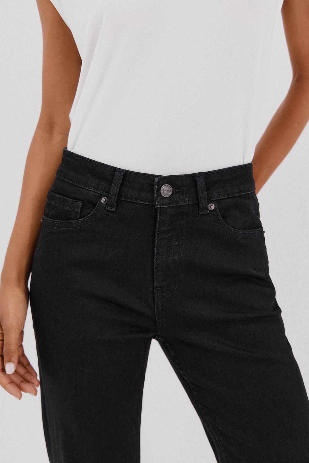 꼬르떼피엘 블랙 부츠컷 데님 컴포트핏 5포켓 진 8880965 NEGRO - 상세 이미지 3