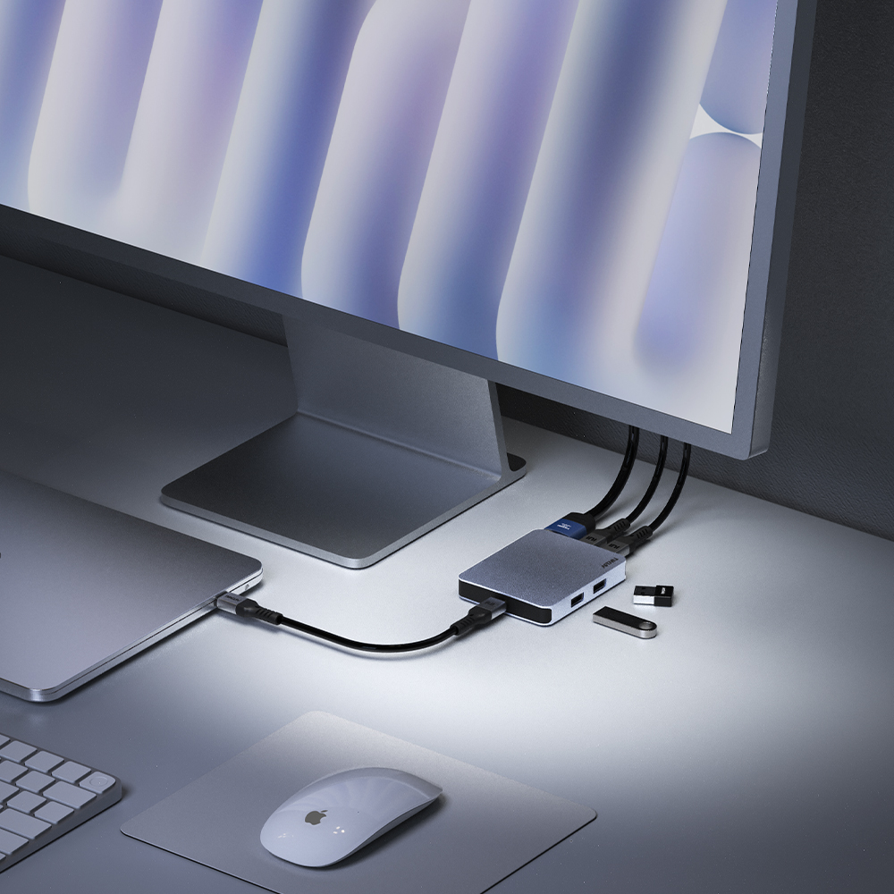 USB C타입 8in1 10Gbps 미니 멀티허브 독 MH810 - 상세 이미지 4