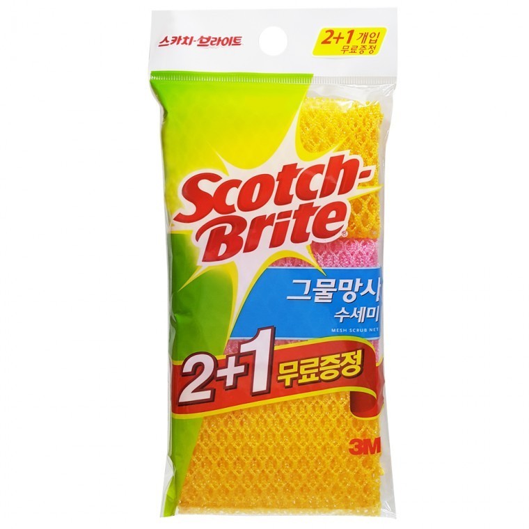 설거지수세미 3M수세미 광수세미 - 메인 이미지