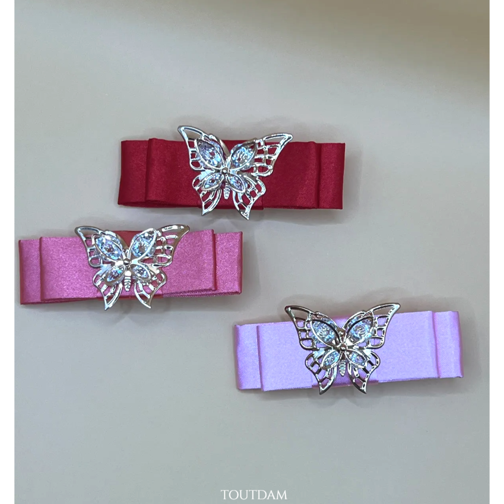 뚜담 아기 한복 머리핀 여아 집게핀 명절 선물 돌잔치 아기머리 - 상세 이미지 5