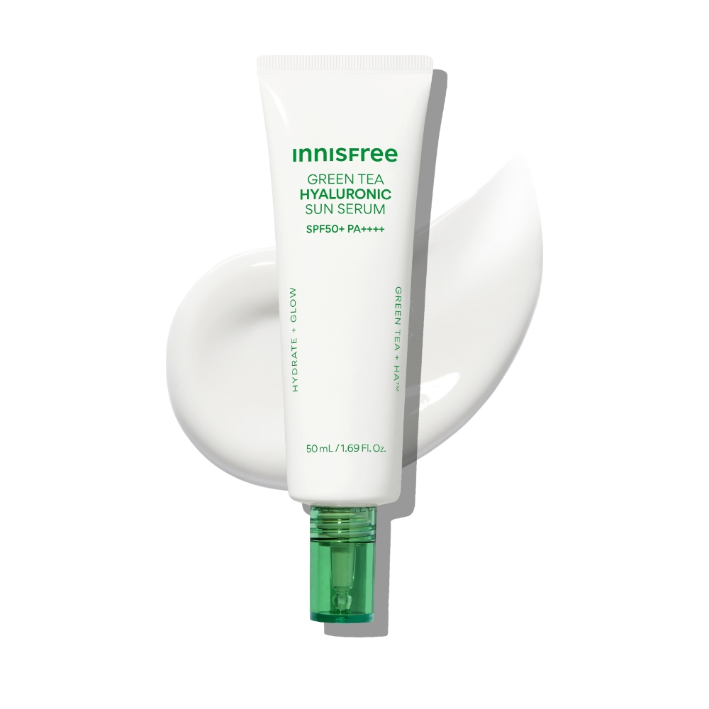 이니스프리 그린티 히알루론산 진정 수분 선세럼 SPF50+ PA++++ 50ml, 1개 - 상세 이미지 2