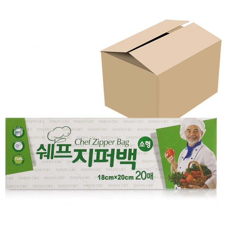 음식보관팩 위생지퍼백 위생봉투 - 상품 이미지