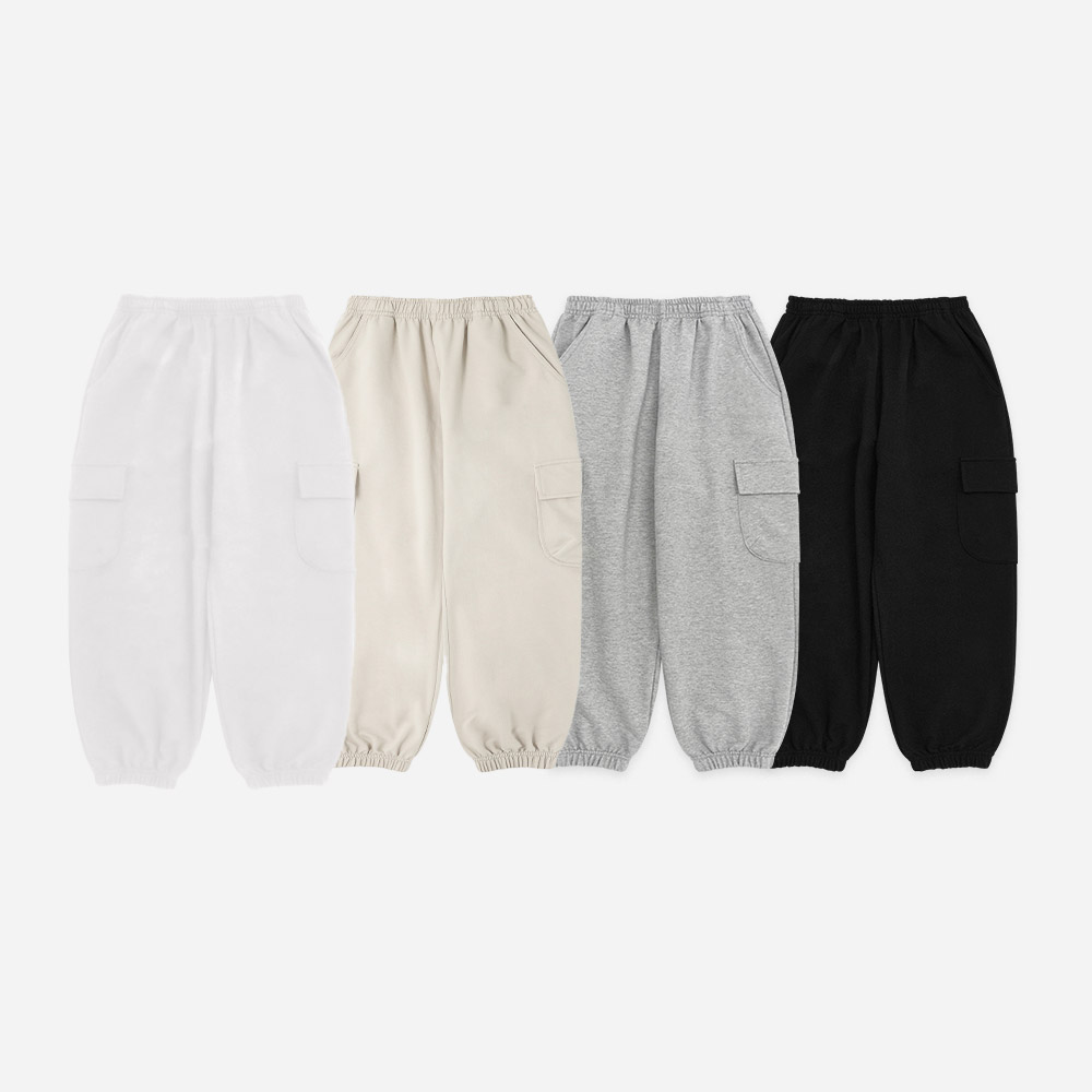 포 시즌 카고 팬츠 남자아이 남아 아동 키즈 어린이 초등 주니어 봄 여름 간절기 포켓 밴딩 트레이닝 츄리닝 - 상세 이미지 2