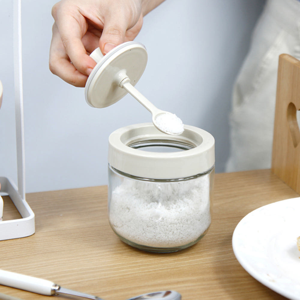 스푼 양념통 설탕 고추가루 조미료통 소금통 350ml - 상세 이미지 4