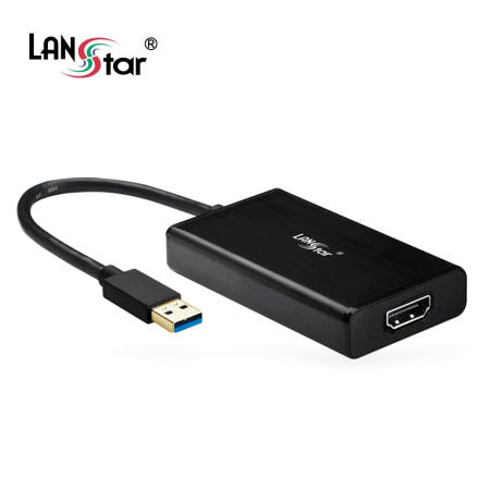 (주)이지넷유비쿼터스 라인업시스템 LANstar USB3.0 to HDMI 디스플레이링크 컨버터 LS-UH319FD