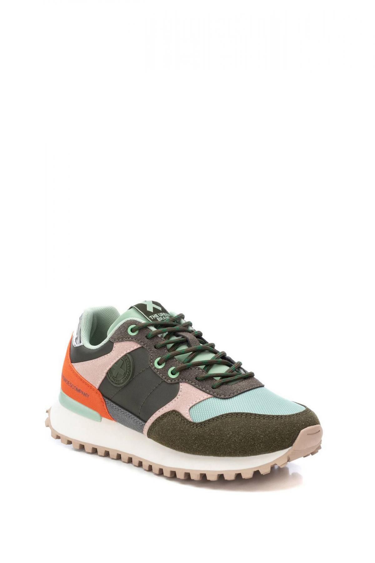 엑스티아이 트렌디 멀티컬러 여성 플랫폼 스니커즈 9202052 KAKI - 상세 이미지 3