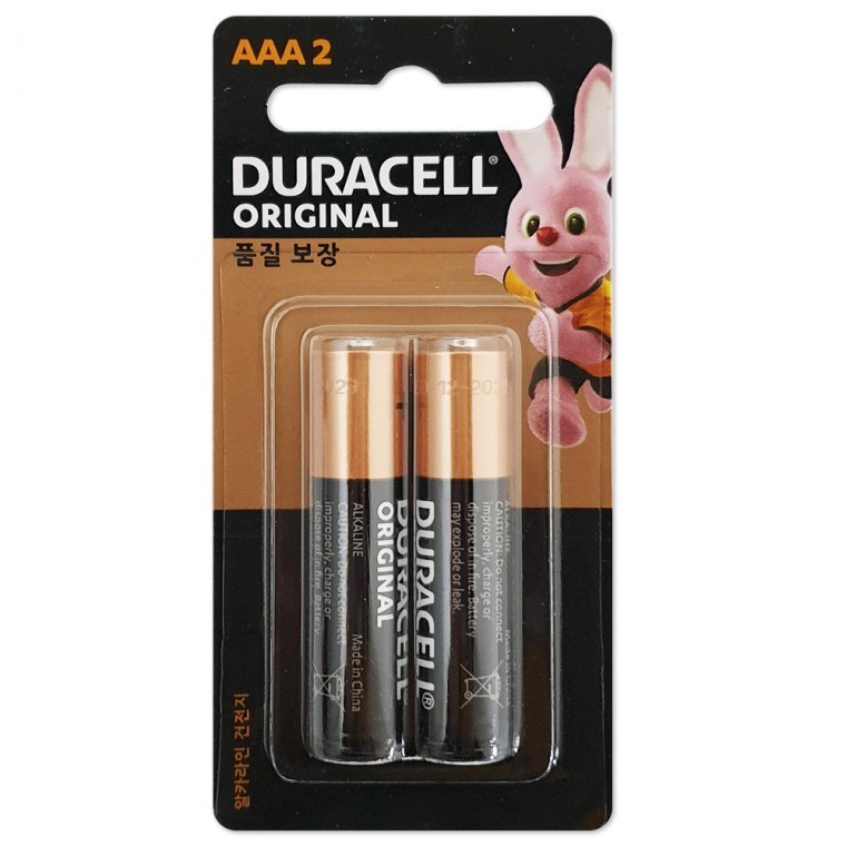 알카라인건전지 AAA2p 듀라셀건전지 - 상품 이미지