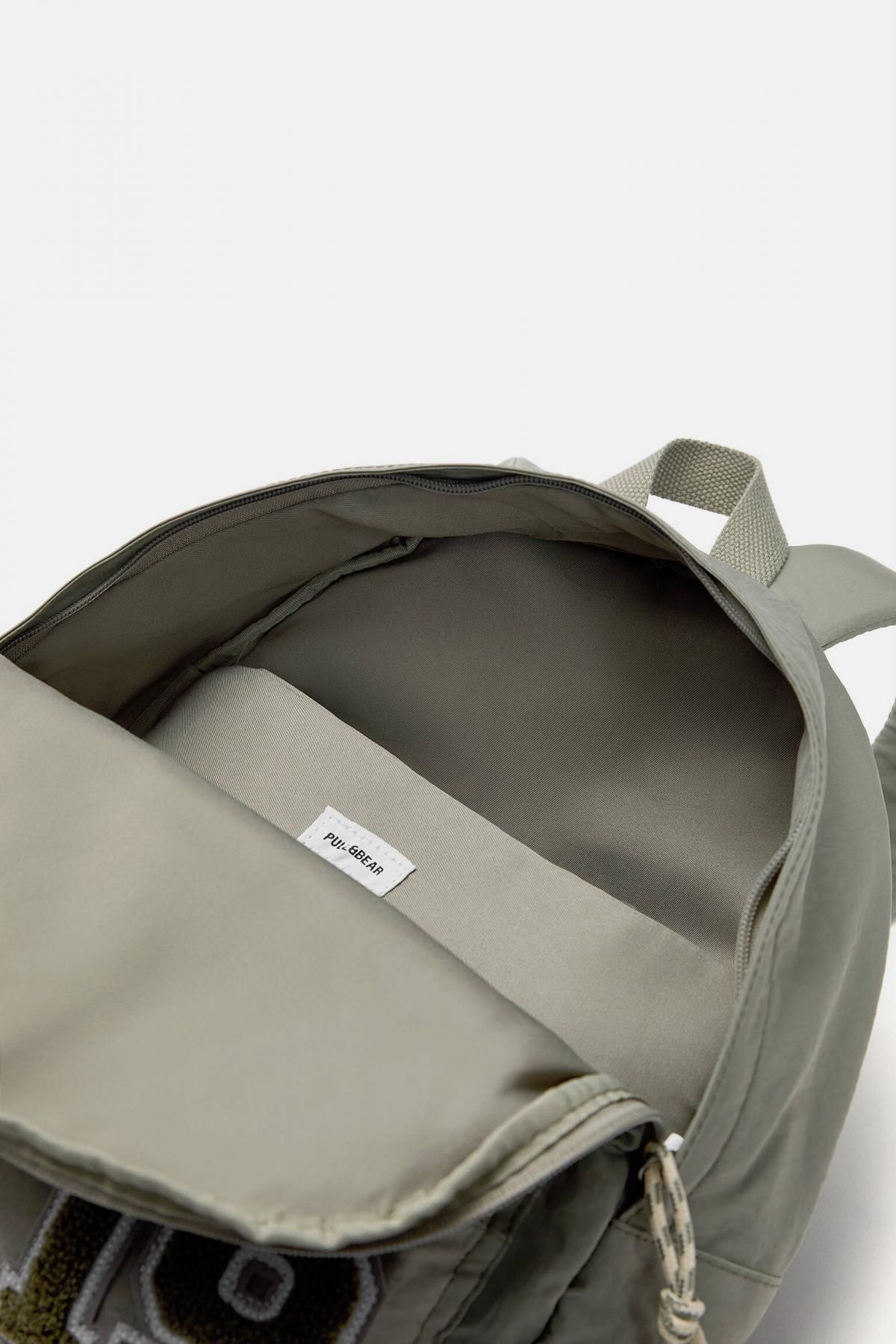 풀앤베어 테크니컬 나일론 패치 베이직 백팩 4140/640 MINT GREEN - 상세 이미지 3