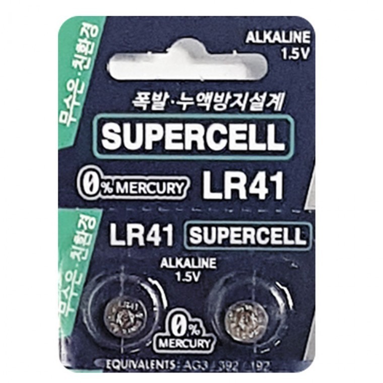 버튼셀전지 알카라인전지 일회용전지 - 메인 이미지