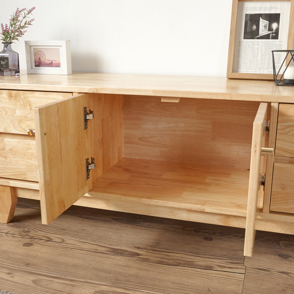 카본 1800 75인치 85인치 티비장 북유럽원목거실장 tv다이서랍장